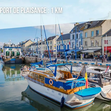 Chant Des Mouettes Maison Renovee Spacieuse Confort Grand Jardin Terrasse Parking 8 Personnes 4 Sdb 5 Wc A 10 Mn A Pied De La En Bessin Tous Commerces Restaurants Proche Omaha * Port-en-Bessin-Huppain