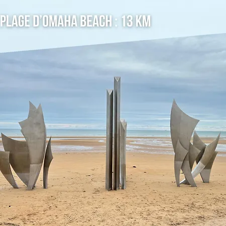 Chant Des Mouettes Maison Renovee Spacieuse Confort Grand Jardin Belle Terrasse Amenagee Parking 8 Personnes 4 Sdb 5 Wc A 10 Mn A Pied De La En Bessin Tous Commerces Restaurants Proche Omaha *